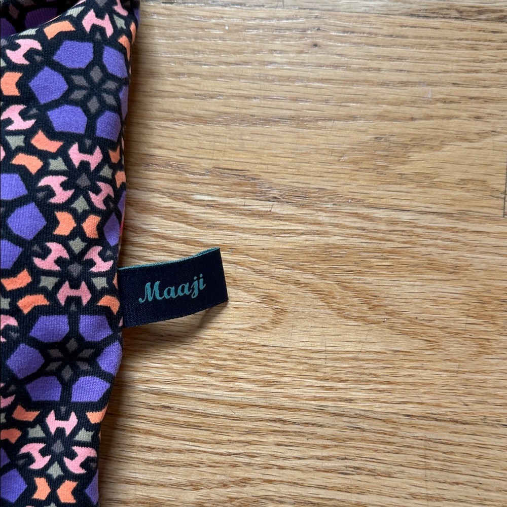 Maaji Multicolor Patterned Backpack - image 3